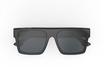 EIVISSA Negro Brillo / Gris
