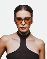Negro Brillo / Naranja