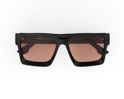 PARIS Negro Brillo / Naranja