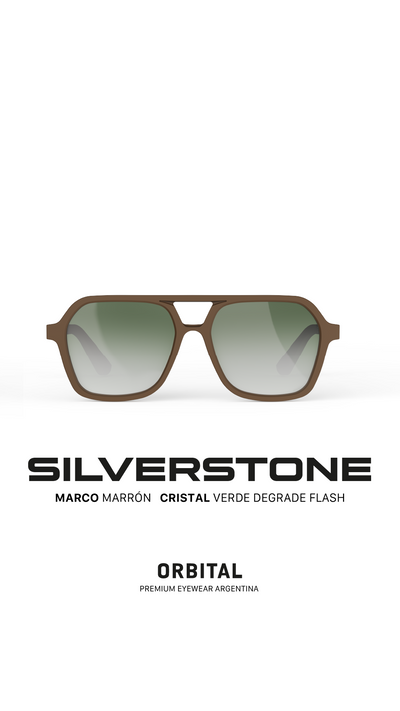 SILVERSTONE Habano   / Verde Espejado Degrade