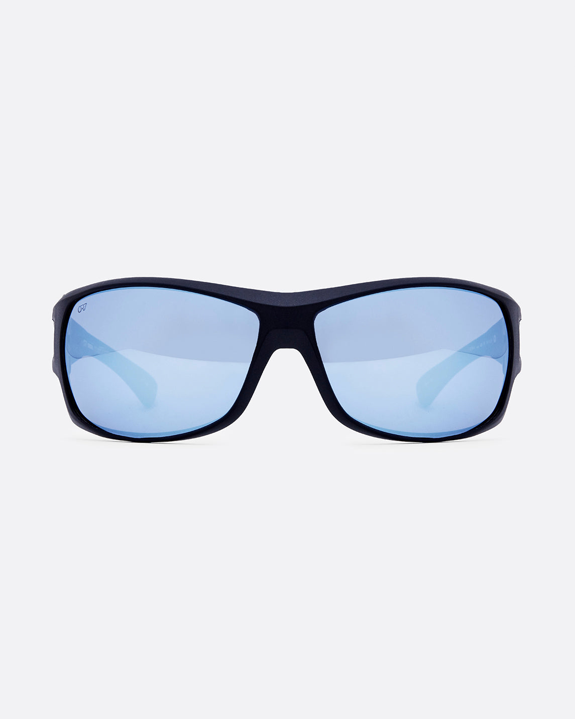 ZETA 8 Negro Mate / Espejado Celeste