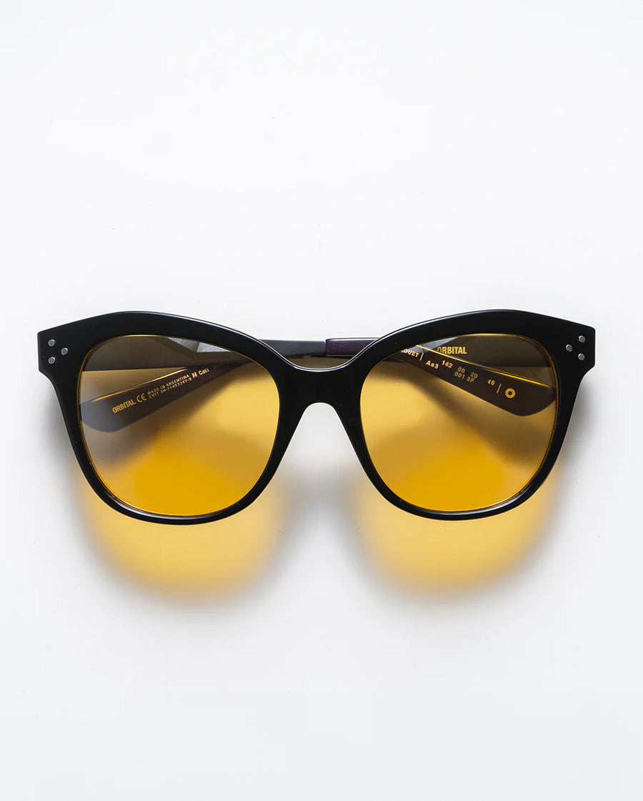 ROUET Negro Brillo / Ocre Flash